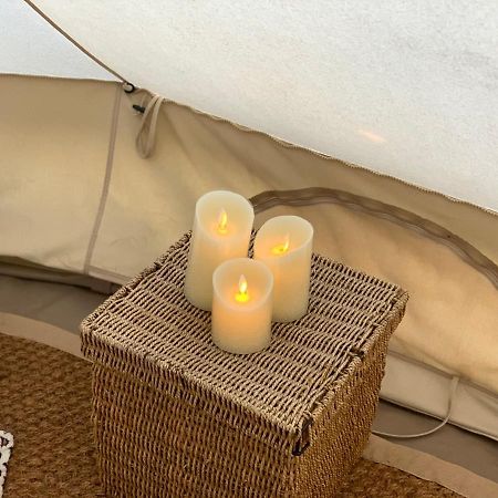 Home Farm Radnage Glamping Bell Tent 2, With Log Burner And Fire Pit Dış mekan fotoğraf