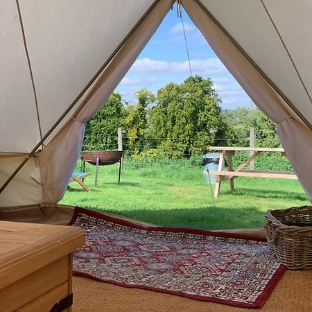 Home Farm Radnage Glamping Bell Tent 2, With Log Burner And Fire Pit Dış mekan fotoğraf